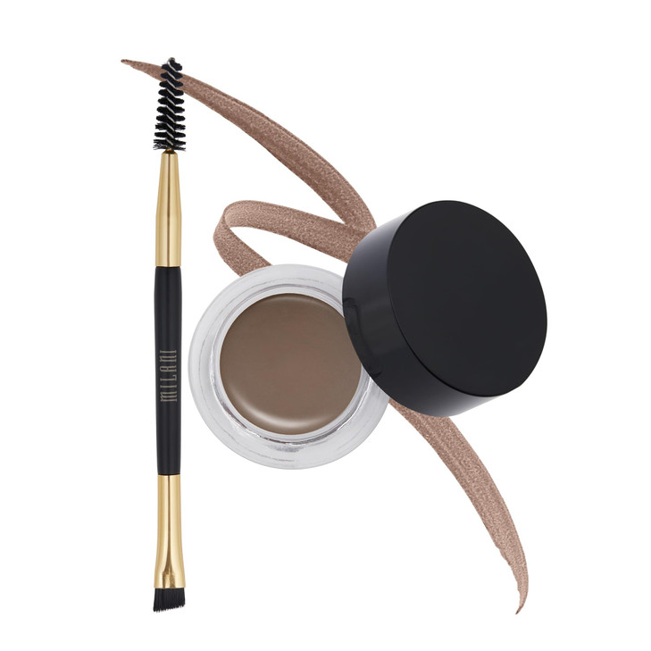 Milani Stay Put Brow Color Brunette 009 Ounce Vegan CrueltyFree Eyebrow Color that Fills and Shapes Brows