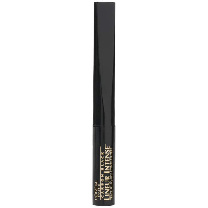 LOreal Paris Makeup Lineur Intense Felt Tip Liquid Eyeliner Carbon Black 005 fl oz