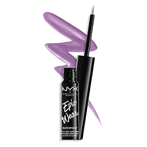 NYX PROFESSIONAL MAKEUP Epic Wear Liquid Liner LongLasting Waterproof Eyeliner Lilac