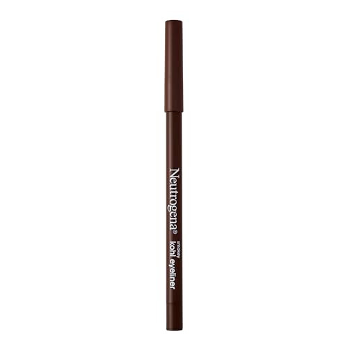 Neutrogena Smokey Kohl Eyeliner with Antioxidant Vitamin E WaterResistant SmoothGliding Eyeliner Makeup Dark Brown 0014
