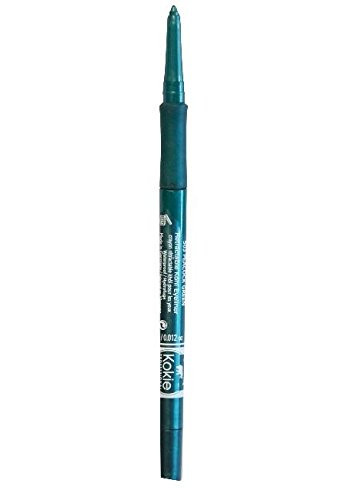 Kokie Cosmetics Retractable Kohl Eyeliner Peacock Green 0012 Ounce