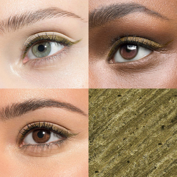 Julep When Pencil Met Gel Sharpenable MultiUse Longwear Eyeliner Pencil Golden Olive Shimmer TransferProof High Performa