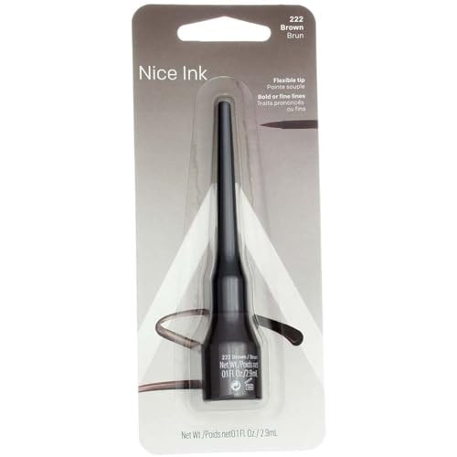 Almay Liquid Eyeliner Brown 222 01Ounce Package