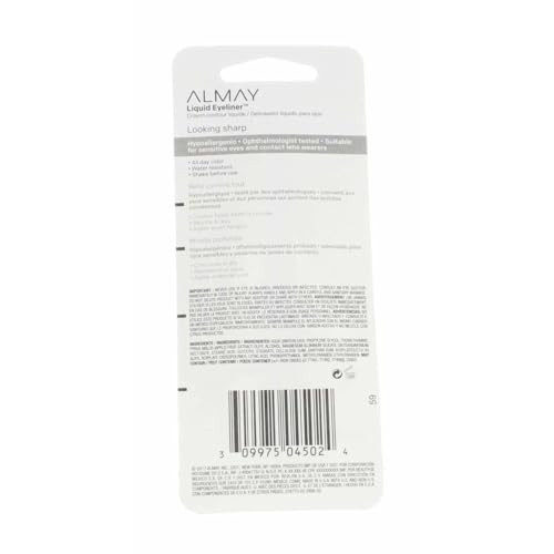 Almay Liquid Eyeliner Brown 222 01Ounce Package