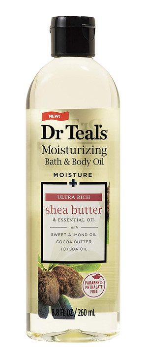 Dr Teal's Moisturizing Bath & Body Oil with Shea Butter & Almond Oil 8.8 fl oz online at globaldelivered