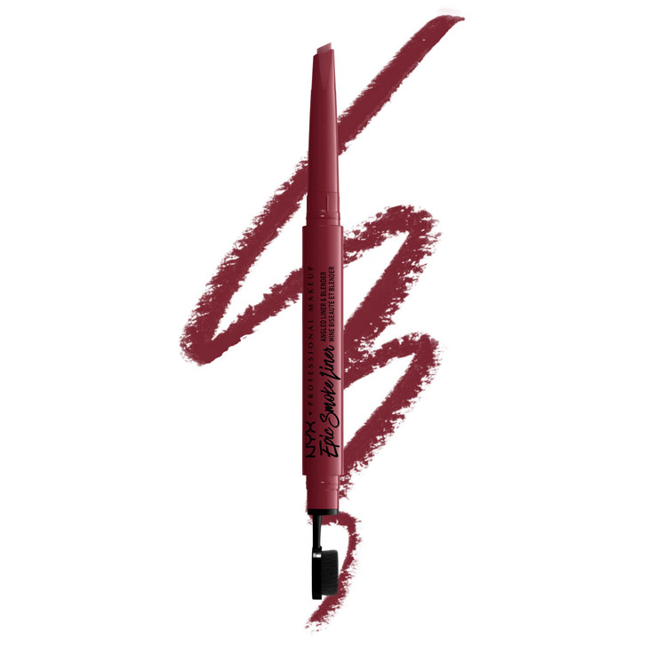 NYX PROFESSIONAL MAKEUP Epic Smoke Liner Vegan Smokey Eyeliner Brick Fire Brick Red