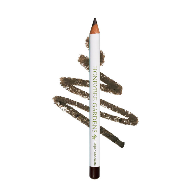 Honeybee Gardens Effortless Eyeliner Pencil in Belgian Chocolate Rich Pigmentation Smooth LongWearing Vegan GlutenFree