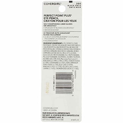 CoverGirl Perfect Point Plus Black Onyx 200 Eyeliner Pencil 2 per case
