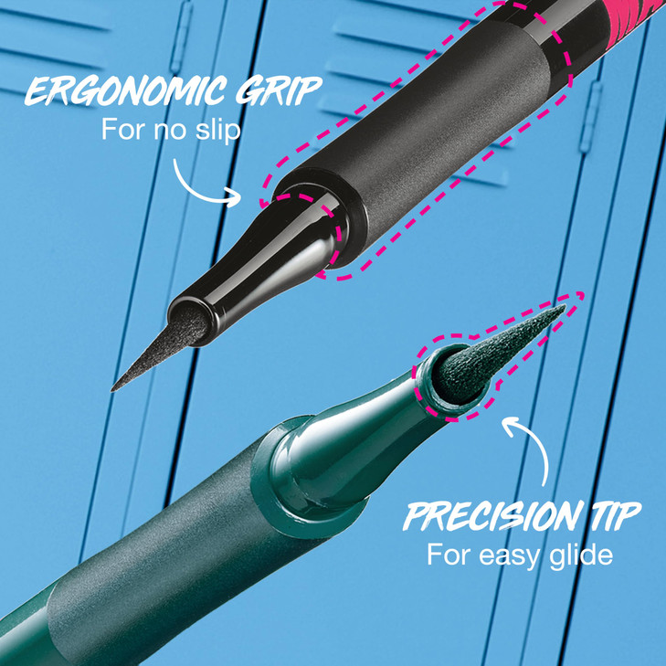 Maybelline Eyestudio Master Precise All Day Waterproof Liquid Eyeliner Makeup Forest Brown 1 Count Packaging May Vary
