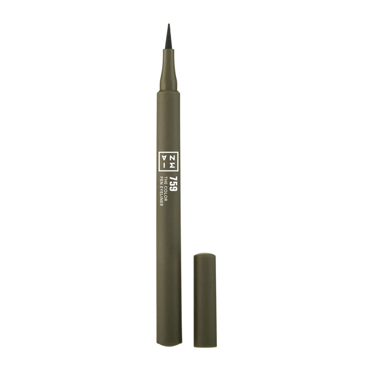 3INA The Color Pen Eyeliner Waterproof Colorful Liquid Eyeliner Pencil for Bold Looks Precise Felt Tip 14 Hour Wear Eye
