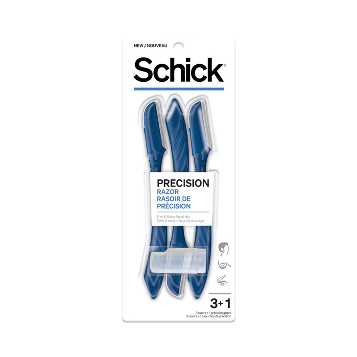 Schick Precision Razor — Precision Razor for Men, Edging Razors, Disposable Razors Men, 3 Count (Pack of 1) online at globaldelivered