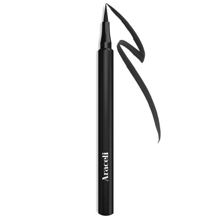 Araceli Beauty Liquid Eyeliner Pen Water Resistant SmudgeProof LongLasting QuickDry Formula for Cat Eye and Winged Looks