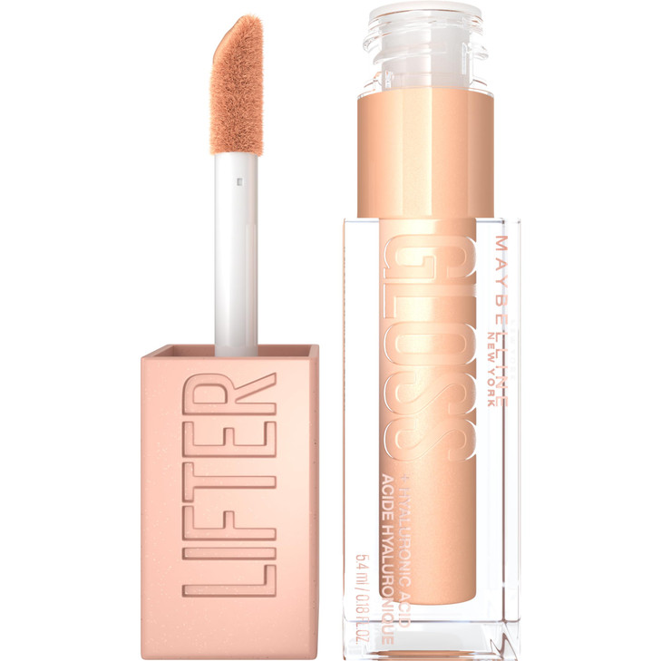 Maybelline Lifter Gloss, Hydrating Lip Gloss with Hyaluronic Acid, Sun, Clear Neutral, 0.18 Ounce online at globaldelivered