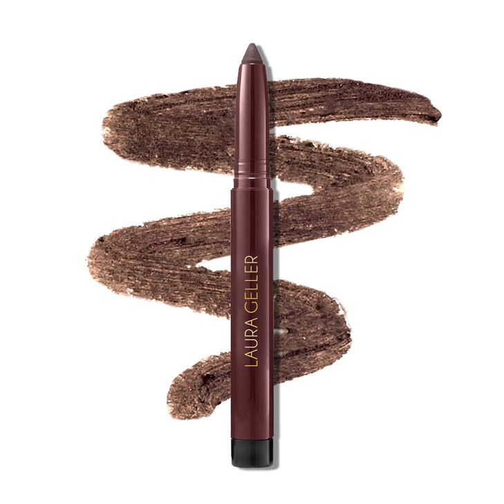 LAURA GELLER NEW YORK Kajal Longwear Kohl Eyeliner Pencil with Caffeine Smooth Blendable Makeup Smokey Quartz
