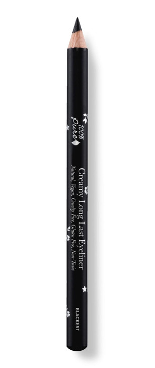 100 PURE Creamy Long Last Eye Liner Pencil LongLasting Natural Easy to Apply AntioxidantRich Vegan Eye Makeup for All Sk