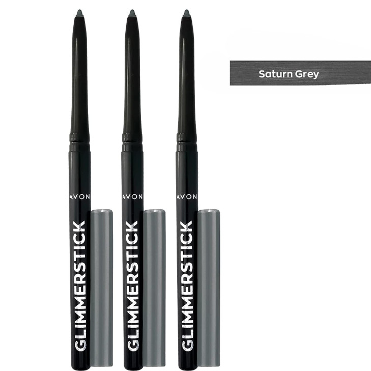 Avon Glimmerstick Eyeliner in Gray 3 Pack
