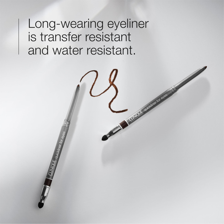 Clinique Quickliner For Eyes Eyeliner Pencil Water Resistant Smudge Resistant Safe For Sensitive Eyes Slate 1 Count