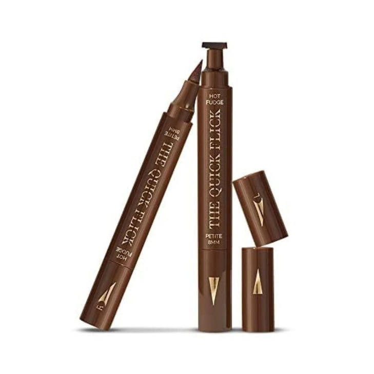 The Quick Flick Winged Eyeliner Stamp Waterproof Smudge Proof Vegan Cat Eye Stamp Eyeliner 3mm Thick Winged Stamp 8mm Pe
