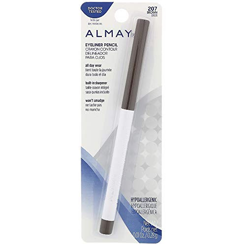 ALMAY Eyeliner Pencil Brown 207 001 oz Pack of 4