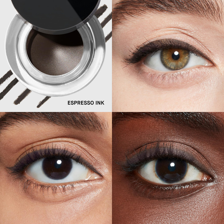 Bobbi Brown LongWear Gel Eyeliner Precise SmudgeProof Waterproof Eyeliner for 8Hour Wear 01 Ounce Espresso Ink