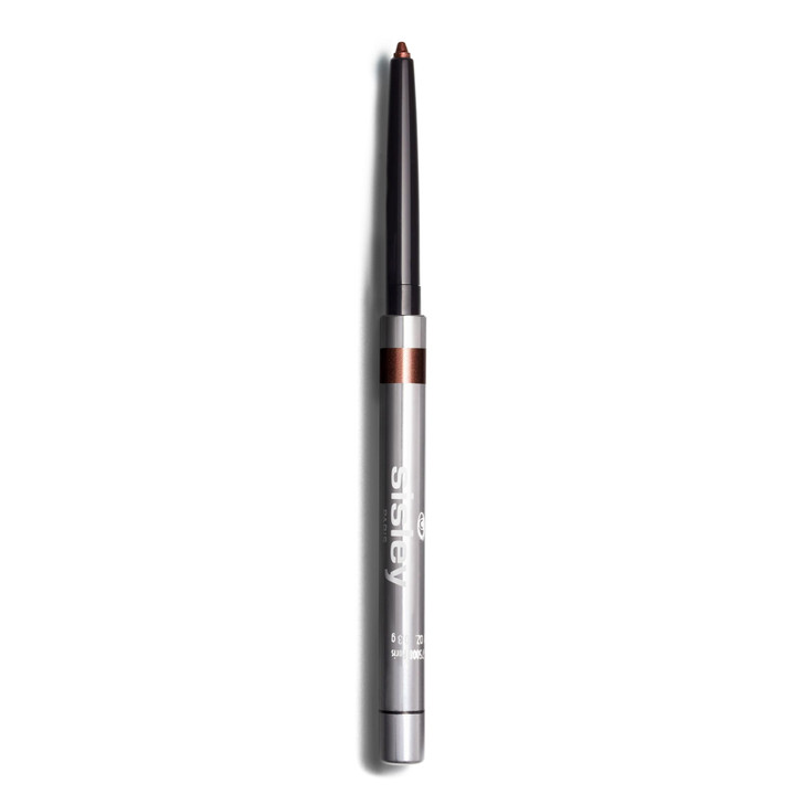 Sisley Paris PhytoKhol Star Waterproof 3 Sparkling Brown LongLasting Retractable Eyeliner Pencil with Sharpener Intensit