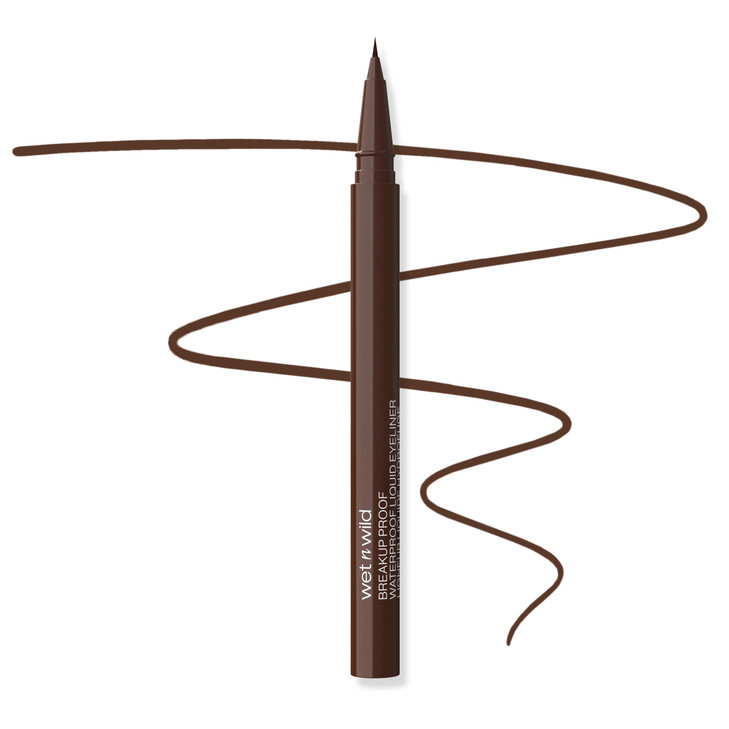 wet n wild Mega Last Breakup Proof Liquid Eyeliner UltraFine Brush Waterproof 16Hour LongLasting Wear CrueltyFree Vegan