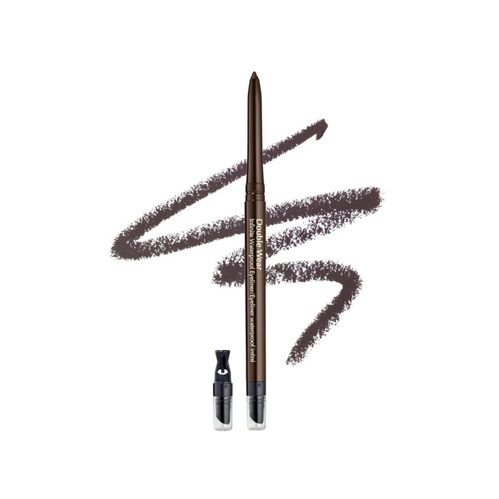 Este Lauder Double Wear LongLasting Infinite Waterproof Eyeliner Pencil Includes BuiltIn Sharpener 02 Espresso
