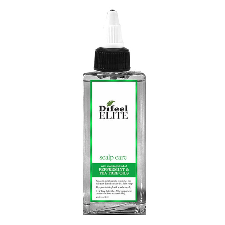 Difeel Elite Scalp Care with Peppermint & Tea Tree Oil Hair Scalp Treatment for Dry, Flaky Scalp 3 oz. - Tea Tree Hair and Scalp Treatment with Peppe online at globaldelivered
