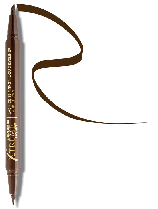 Xtreme Lashes Lash Densifying Liquid Eyeliner Dark Brown SmudgeResistant DualTip LongLasting Make Up Hypoallergenic Safe