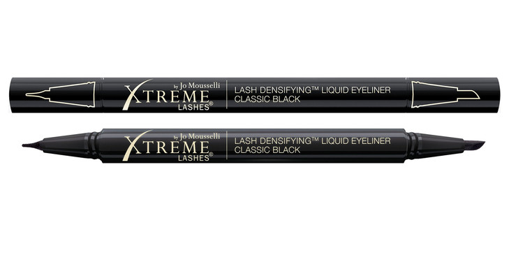 Xtreme Lashes Lash Densifying Liquid Eyeliner Classic Black SmudgeResistant DualTip LongLasting Make Up Hypoallergenic S