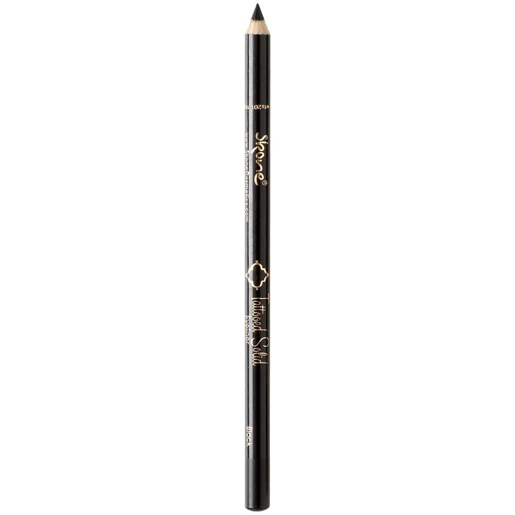 Skone Cosmetics Tattooed Solid Eyeliner Waterproof SmudgeProof LongLasting Pencil for Precise Eye Definition UltraSmooth