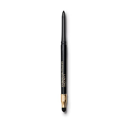 Lancme Le Stylo Waterproof Eyeliner Pencil Creamy Highly Pigmented Seamless Blending Smudging 02 Noir Intense