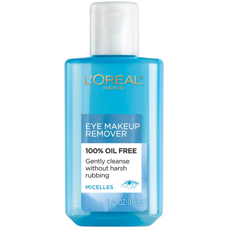 L'Oreal Paris Skincare Dermo-Expertise Oil-Free Eye Makeup Remover, Gentle Eye Makeup Remover, 4 fl. oz. online at globaldelivered