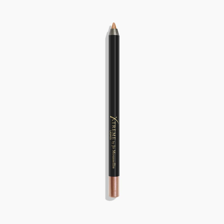 Xtreme Lashes GlideLiner Long Lasting Eye Pencil with Sharpener Rose Gold 004 Oz Waterproof Makeup Gel Formula Blendable