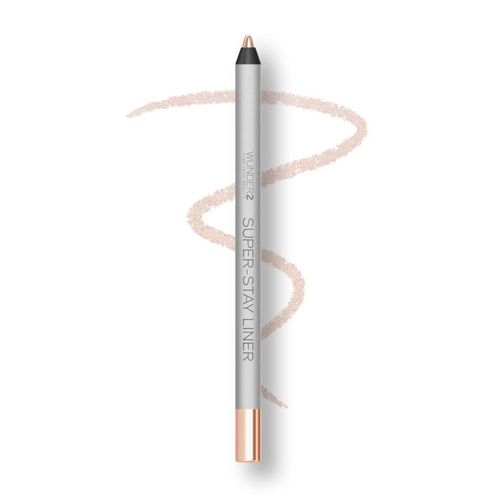Wunder2 SUPERSTAY LINER Makeup Eyeliner Pencil Long Lasting Waterproof Eye Liner Color Champagne Metallic 003 Ounce Pack