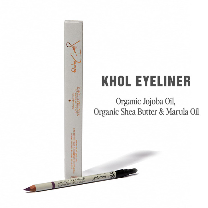 Jillian Dempsey Khol Eyeliner Clean Waterproof Eyeliner Pencil with BuiltIn Smudger for Effortless Blending Rich Pigment