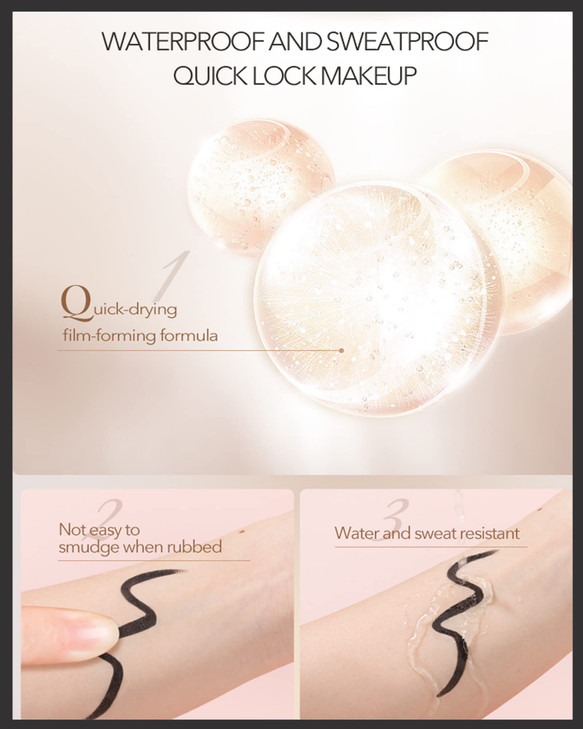 2Pcs Black Waterproof Smudgeproof Gel Eyeliner Pencil with Sharpener FadeProof Eye Liner Pencil Smooth Water Line PenTha