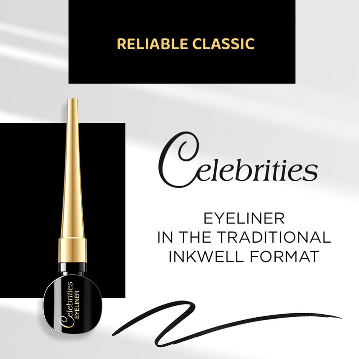 Eveline Cosmetics Eyeliner CelebritiesBlack