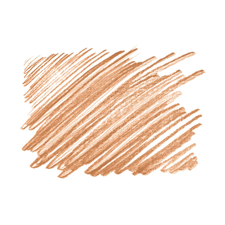 Kokie Cosmetics Waterproof Velvet Smooth Eyeliner Pencil Gilded Gold 0042 Ounce