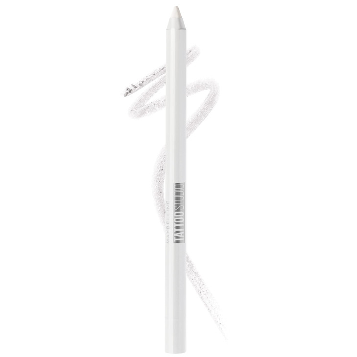 Maybelline TattooStudio LongLasting Sharpenable Eyeliner Pencil Glide on Smooth Gel Pigments with 36 Hour Wear Waterproo