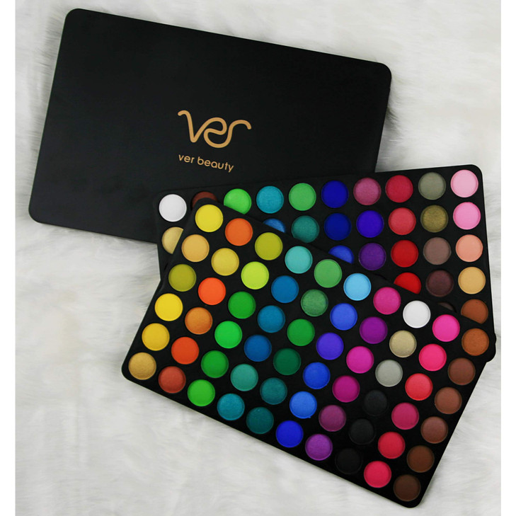Ver Beauty Starr 120 Colors Shimmer Matte Professional Highly Pigmented Eyeshadow Palette Collection Makeup Cosmetics Ki
