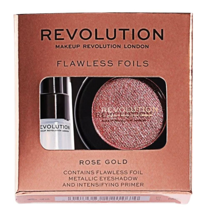 BYUP Makeup Revolution Flawless Foils Eye Shadow Rose Gold