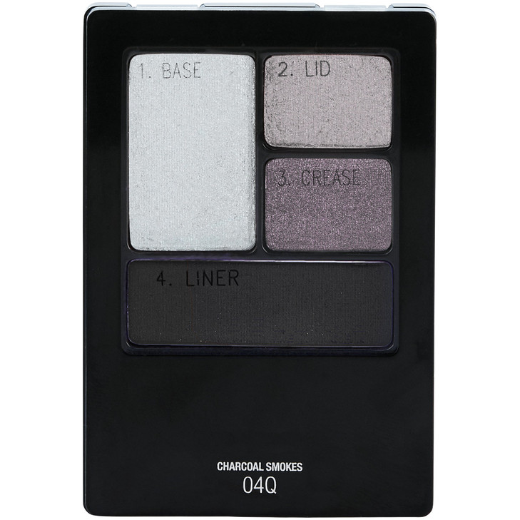 Maybelline New York Expert Wear Eyeshadow Quads Charcoal Smokes 017 oz