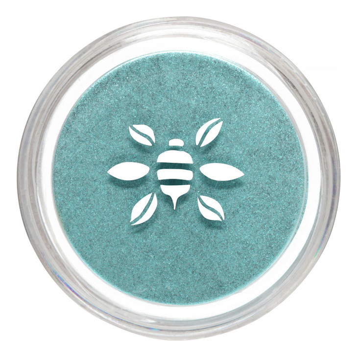 Honeybee Gardens PowderColors Clean Mineral Eye Shadow in Temptress Sparkly Deep Plum Versatile Portable SkinFriendly 2g
