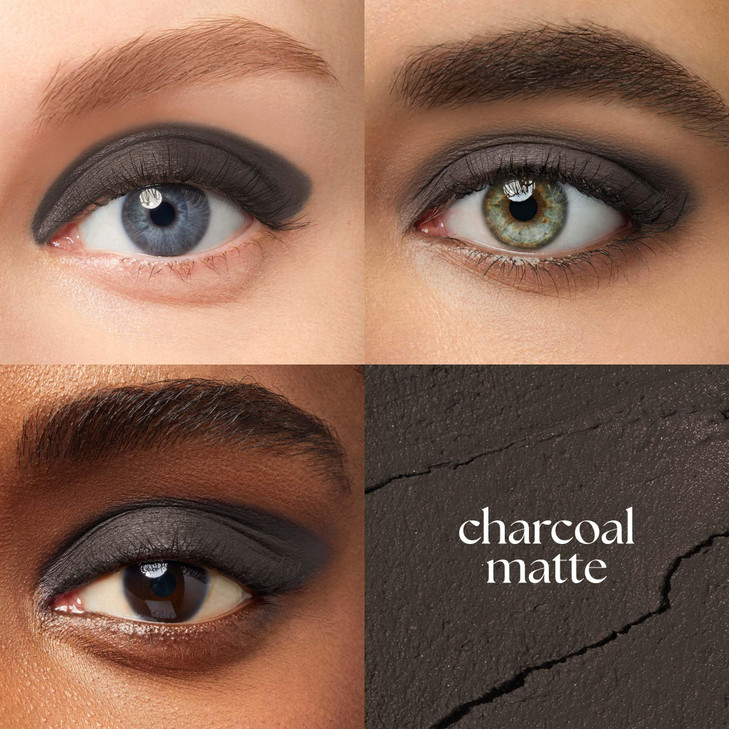 Julep Eyeshadow 101 CreamtoPowder Waterproof Shadow Stick Charcoal Matte LongLasting CreaseProof Dark Grey Matte Cream E