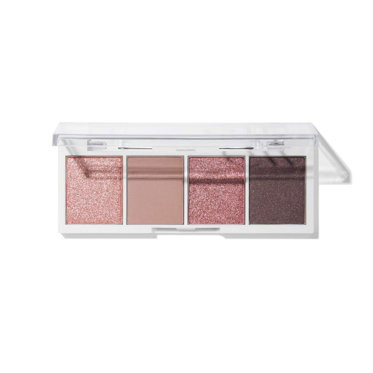 elf BiteSize Eyeshadow 4 UltraPigmented Matte Shimmer Shades Rose Water 012 Oz 35g