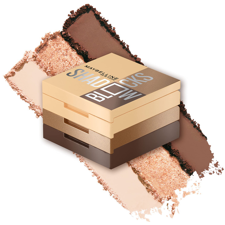 Maybelline New York Shadow Blocks Shadow Blocks Eyeshadow Palette Stacked Eye Shadow Trio North 3rd Bedford Ave 008 oz