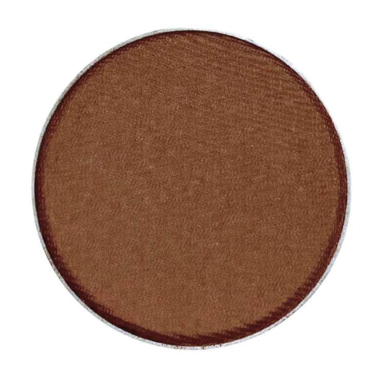 Honeybee Gardens Pressed Powder Eye Shadow Single REFILL Cairo Medium Plum Brown Shimmer LongWearing Creaseproof Mineral
