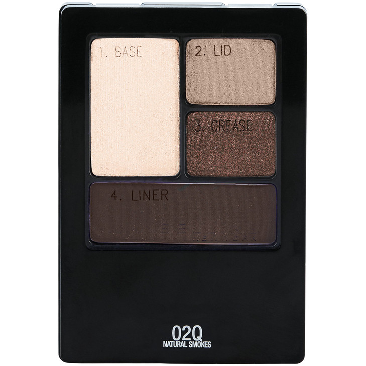 Maybelline New York Expert Wear Eyeshadow Quads Natural Smokes 017 oz