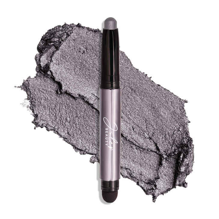 Julep Eyeshadow 101 CreamtoPowder Waterproof Shadow Stick Smoky Grey Shimmer LongLasting CreaseProof Medium Grey Shimmer